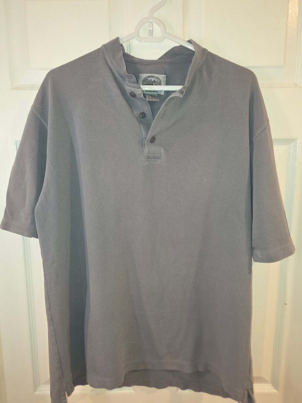 Cabela's Outdoor Gear Mens Medium Reg Gray Short Sleeve Polo Shirt